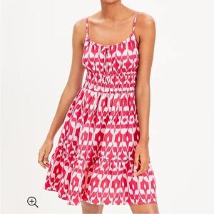 LOFT Pink Peony Sundress